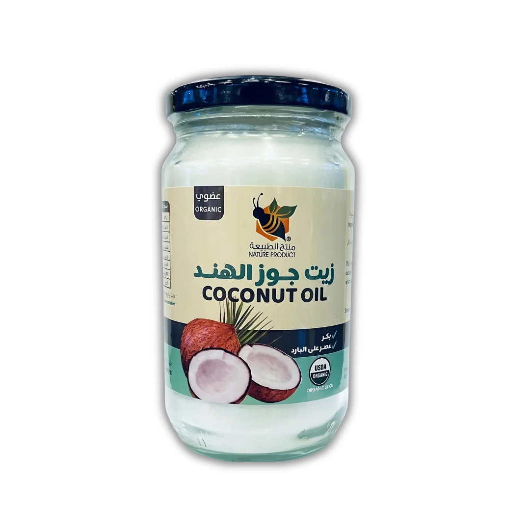 زيت جوز الهند عضوي من منتج الطبيعي