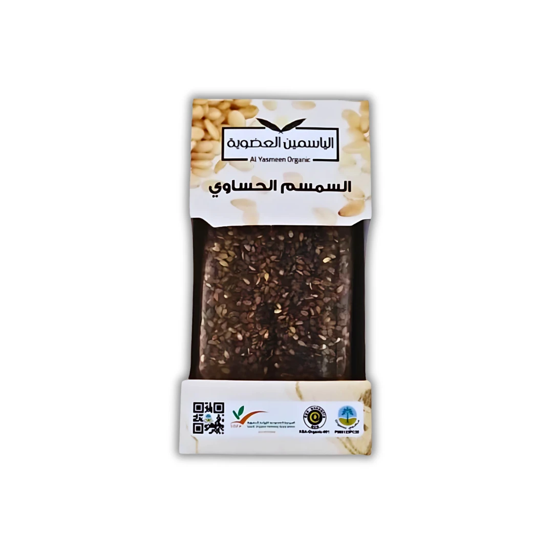 سمسم حساوي من مزرعة الياسمين العضوية