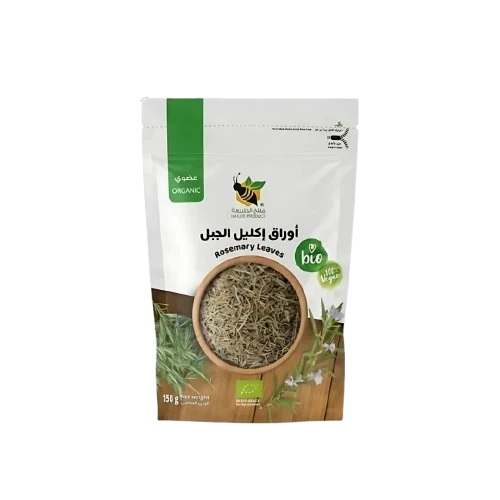 أوراق إكليل الجبل العضوي من منتج الطبيعي